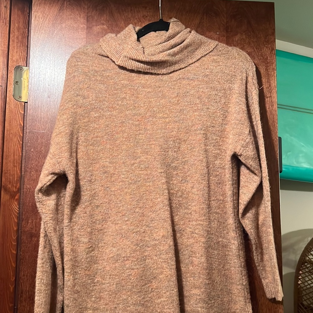 Cotton on loose neck sweater dress